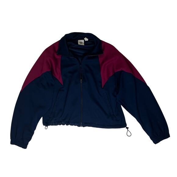 Adidas women's Cropped Sporty Zip Up Jacket Size XS - Picture 1 of 3